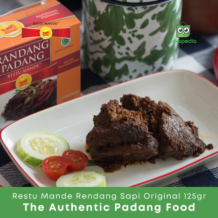 

Rendang Restu Mande : Sapi Original 125 gr