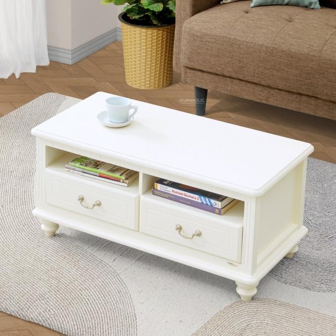 Ifurnholic Amandla Sofa Table | Meja Tamu | Coffee Table | Meja Sofa Original Dan Terpercaya