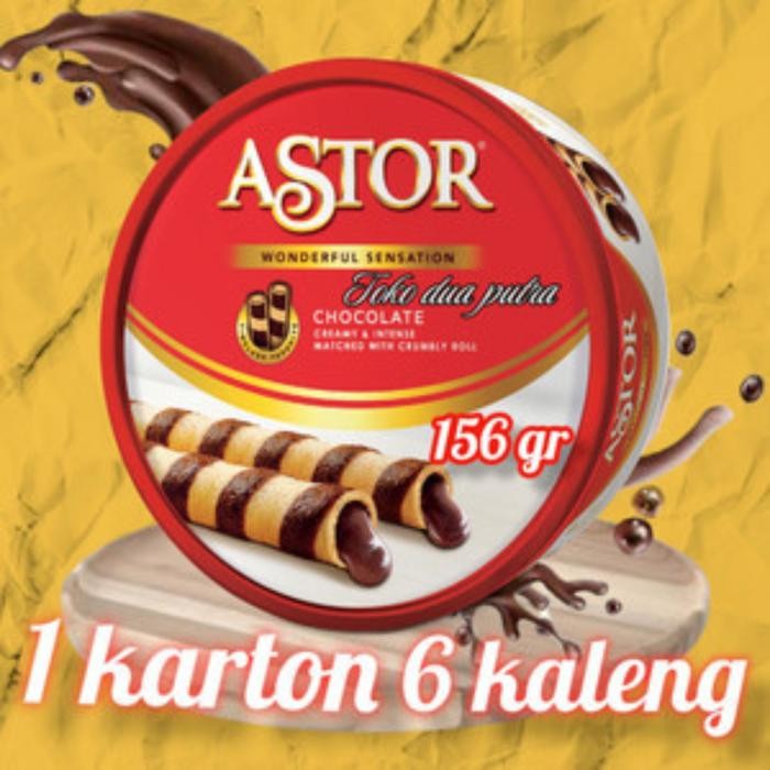 

Viral Astor Kaleng Double Chocolate Wafer Stick Wonderful Sensation 1 Dus Isi 6 Kaleng X 156G Cod