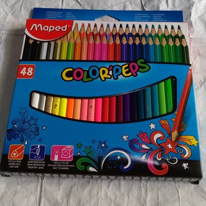 

PINSIL WARNA COLOR'PEPS MAPED 48