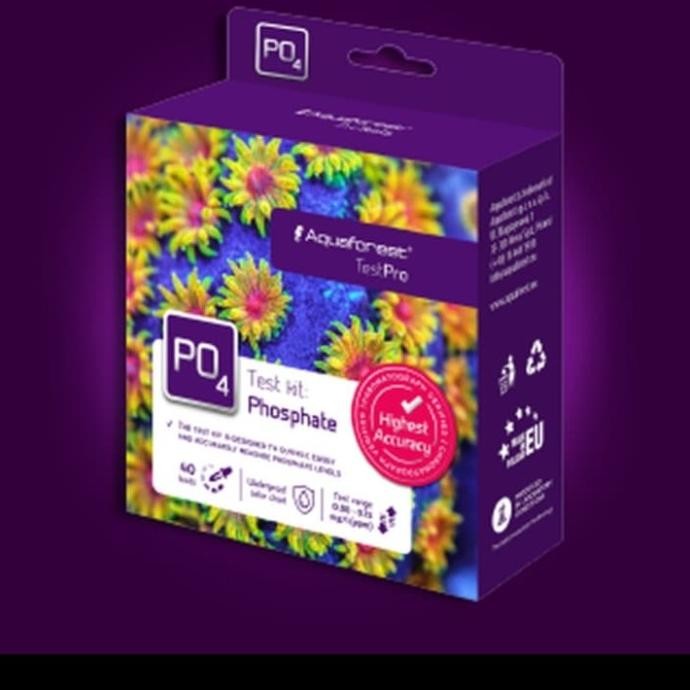 aquaforest phosphate test kit aquaforest po4 test aquaforest test kit