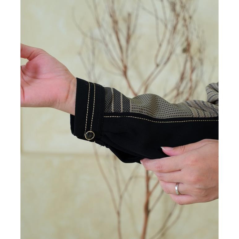 MUSLIM - Danisha Dress / Gamis Kombinasi Terbaru / Gamis by Monaco Fashion / Gamis Abaya Terbaru / G