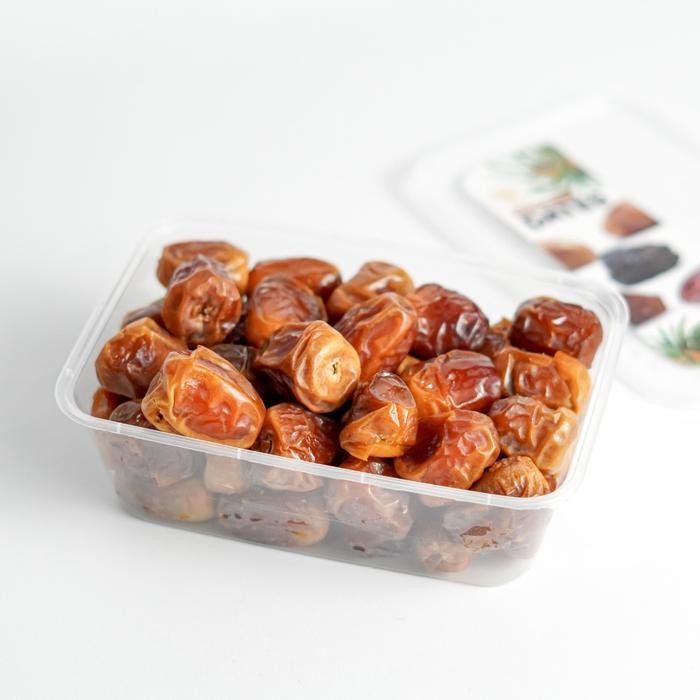 

Kurma Sukari Thinwall 500 Gram Kurma Sukari Raja Cemilan Snack