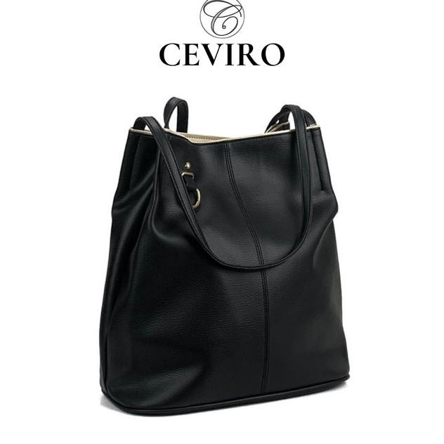 Ceviro Conity Tote Bag Camel