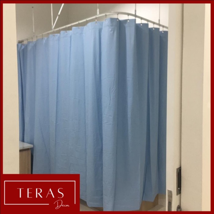 Promo Rel gorden rumah sakit model gantung lengkungan L Tirai Rumah Sakit