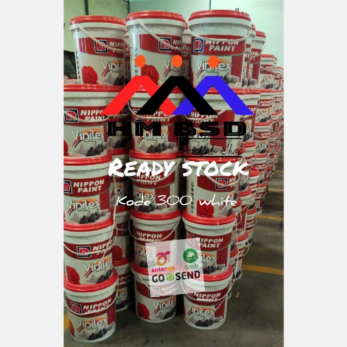 TERBARU cat Vinilex 25kg putih/white kode 300