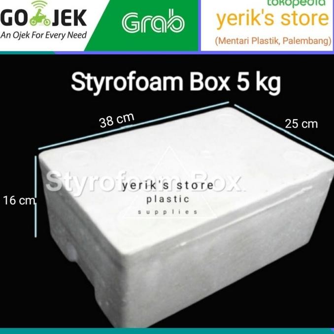

_^_^_^] (GOJEK/GRAB ONLY) Styrofoam Box 5 Kg