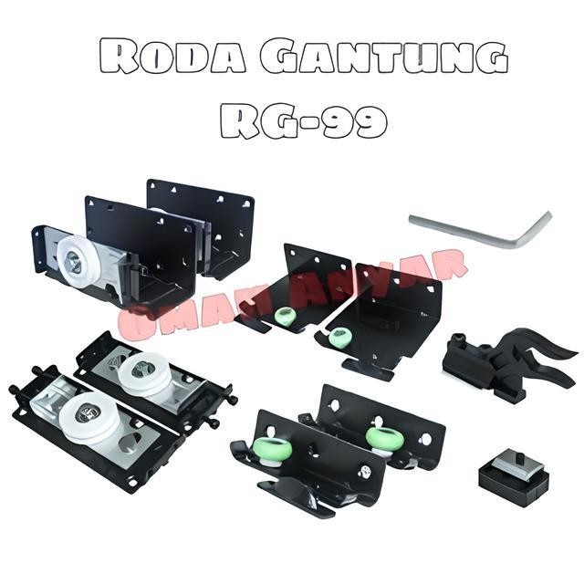 {{{{}}] Roda Sliding Pintu Gantung Geser Huben RG 99 RG 77 RG 100