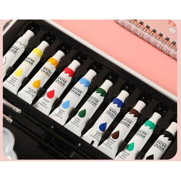 

WDS CRAYON SET 48PCS KOPER ALUMINIUM BESI KRAYON PENSIL WARNA 48 PCS BOX ALAT LUKIS ANAK KOPER SET CR 48
