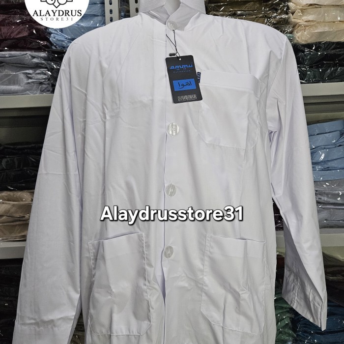 BAJU KOKO AMMU COLLECTION ORIGINAL 100% PUTIH