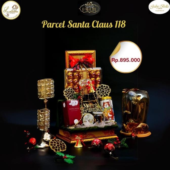 

SANTA CLAUS 118 PARCEL COOKIES HADIAH NATAL COOKIES NATAL KADO NATAL