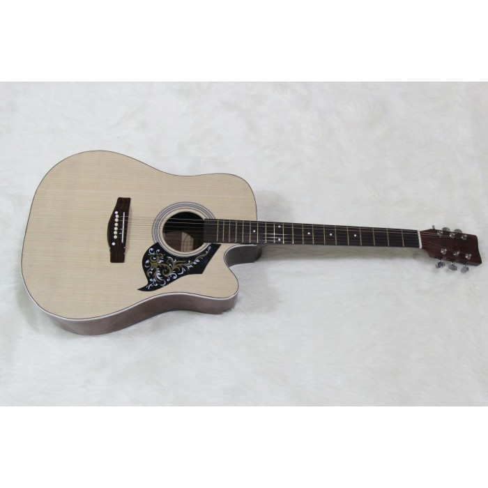 GITAR AKUSTIK PEMULA warna Natural Mahogany