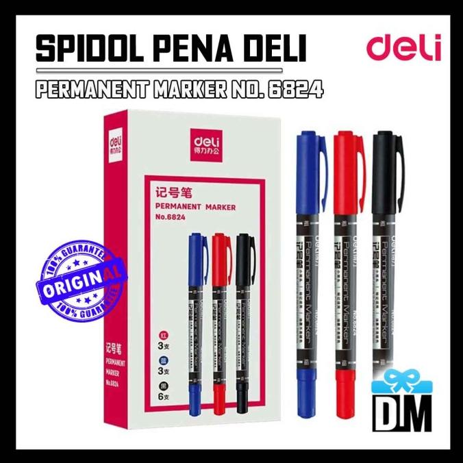

favorit] Spidol Permanent Menulis Menggambar Indah 2 in 1 Ujung Lancip 0.5 mm 1