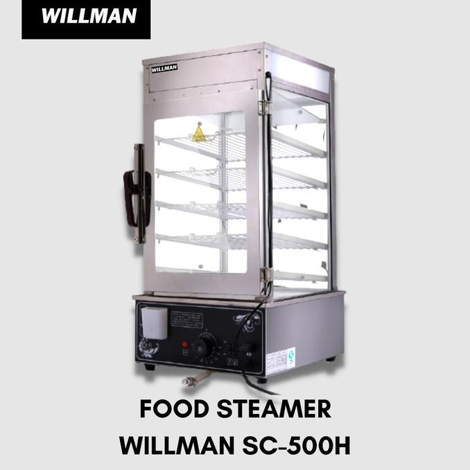 Food Steamer Mesin Kukus Penghangat Dimsum Bakpao Listrik SC-500H
