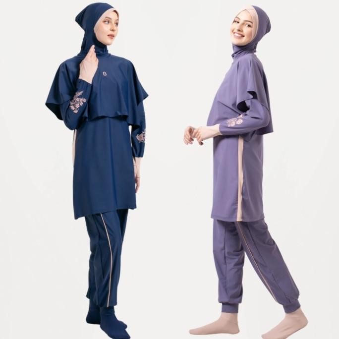 POLITE SWIM Baju Renang Muslimah TunShark BK-Pale
