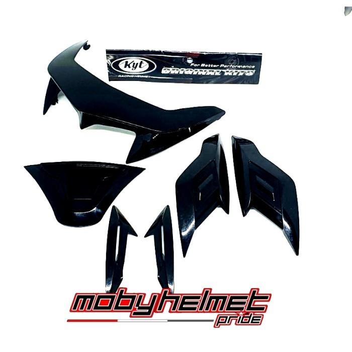 TERBARU SPOILER VENTILASI HELM KYT R10 - ORIGINAL