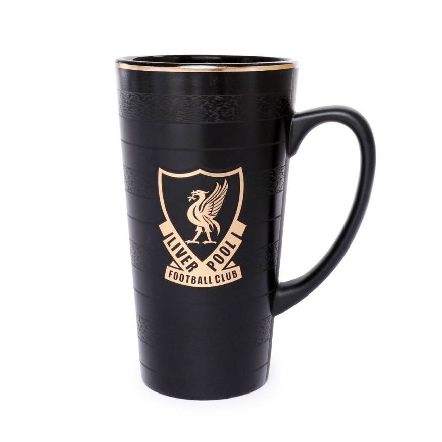 LFC Metallic Latte Mug, Gelas Liverpool FC Official Licensed Product