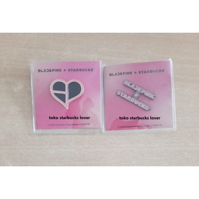 Starbucks Pin Enamel Blackpink 2023