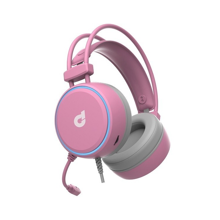 dbE GM190 7.1 Virtual Surround Gaming Headphone - Pink Edition