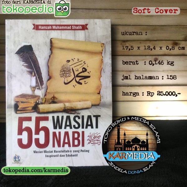 55 Wasiat Nabi Wasiat Rasulullah Pustaka Imam Bonjol Karmedia