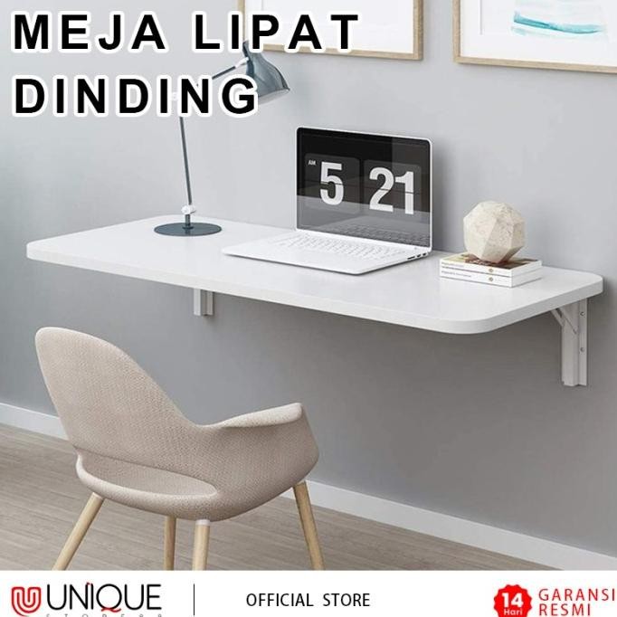 MEJA LIPAT DINDING MINIMALIS MEJA MAKAN BELAJAR GANTUNG LAPTOP XW1