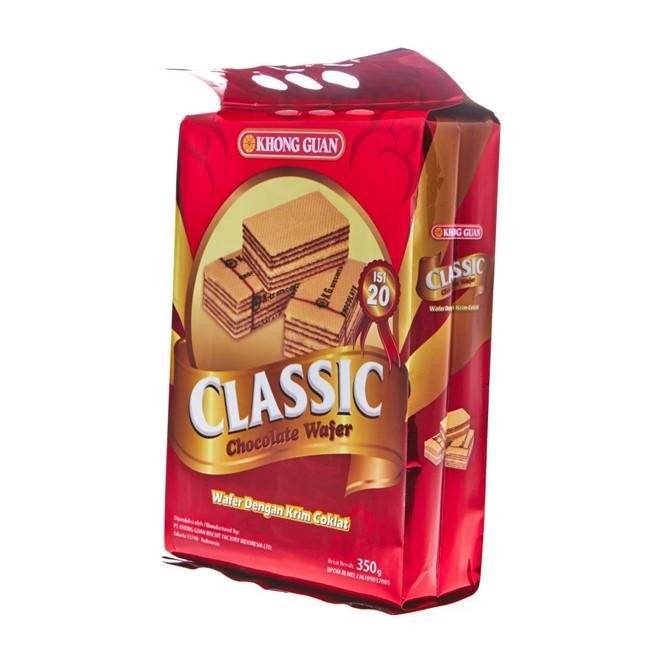 

Hong Guan Claic Wafer Chocolate 350 Gr 2 Pc