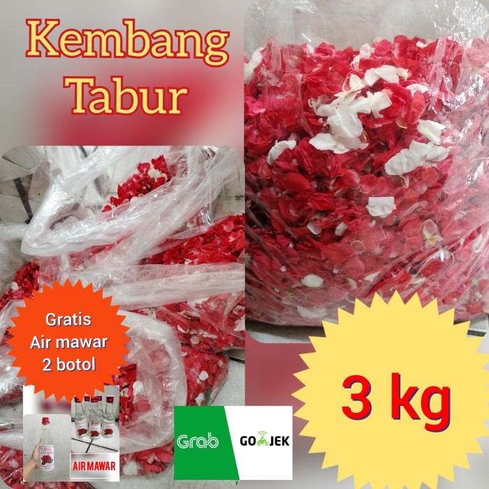 bunga tabur makam fresh 3 kg ziarah kubur kembang pihong