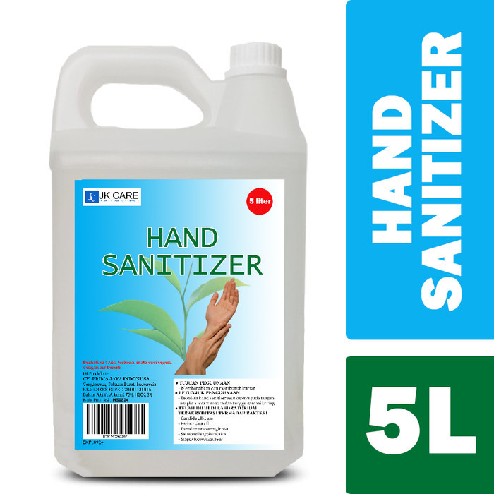 Hand Sanitizer 5Liter Cair Kemasan Isi Ulang - Cair
