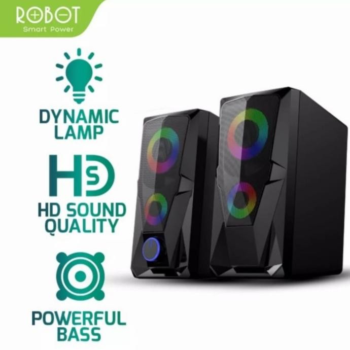 SPEAKER GAMING ROBOT RS200/SPEAKER KOMPUTER
