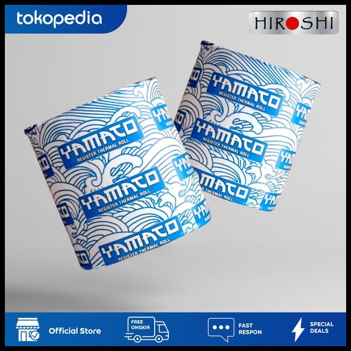 

Terlaris (Paket 20 Roll) Kertas Thermal Paper Roll 80 X 80 Mm Good Quality