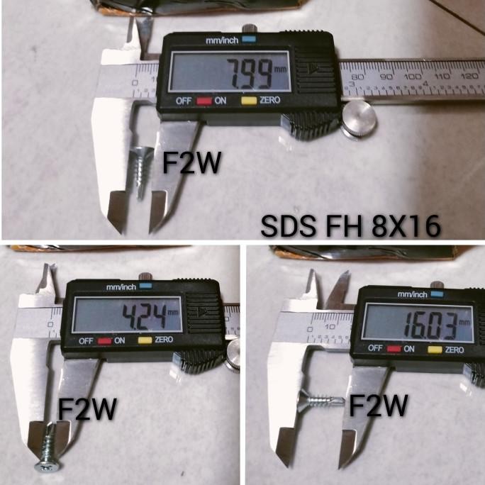 SEKRUP SDS FH (+) 8X16 HANGCHAO SKRUP ROOFING BAJA RINGAN SDS #8X16