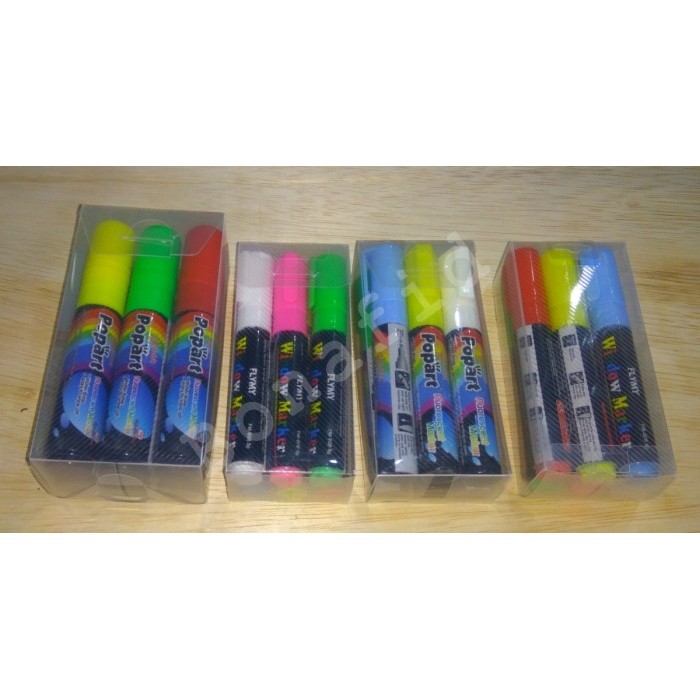 

Spidol untuk Papan LED, satu set 6 warna