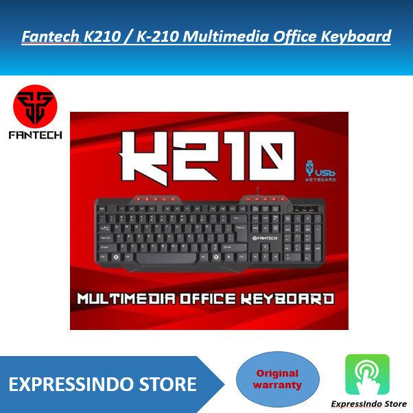 Fantech K210 / K-210 Multimedia Office Keyboard
