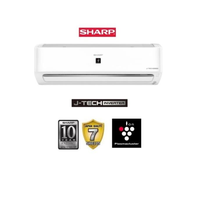 Sharp AHXP10YHY Air Conditioner 1 Pk -Tech Inverter with AIoT Plasmacluster | AC 1PK SHARP AH-XP10YH