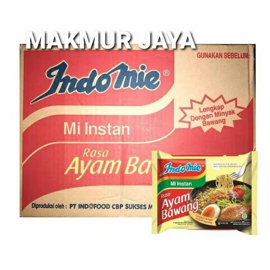 

INDOMIE AYAM BAWANG 75GR DUS ( 1 DUS ISI 40PCS) ORIGINAL