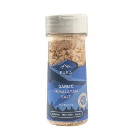 

PURA GARLIC HIMALAYAN SALT 125 GR/GARAM HIMALAYA DAN BAWANG PUTIH ORIGINAL