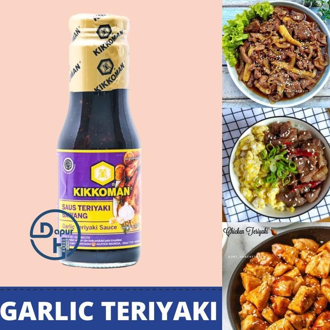 

KIKKOMAN GARLIC TERIYAKI SAUCE 300 GRAM | SAUS TERIYAKI BAWANG ORIGINAL