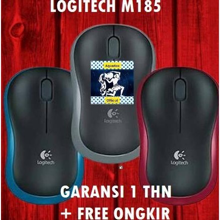 Mouse Wireless Logitech M185 , M 185 , M-185