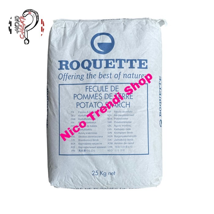 

POTATO STARCH ROQUETTE 1 SAK 25KG TEPUNG PATI KENTANG