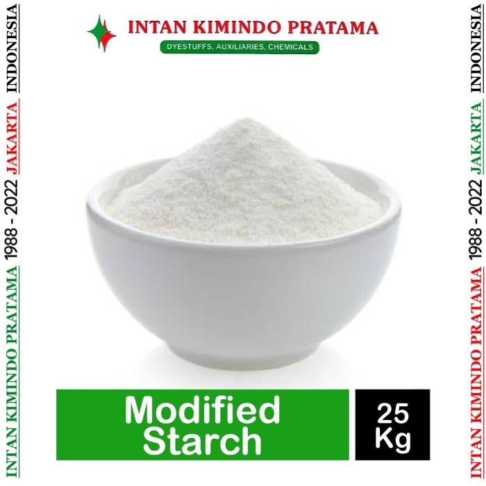 

MODIFIED STARCH 25KG TAPIOKA MODIFIKASI PENGGANTI POTATO STARCH