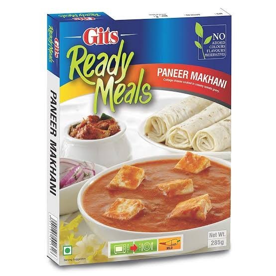 

MAKANAN INDIA GITS READY MEALS PANEER MAKHANI 285GR / MAKANAN IMPORT