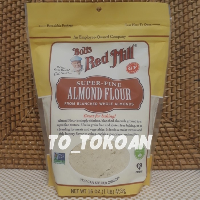 

BOB'S RED MILL ALMOND FLOUR 453 GRAM