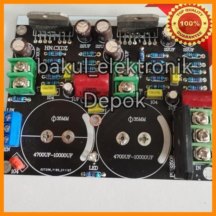 [bak] kit amplifier lm1876 btl stereo