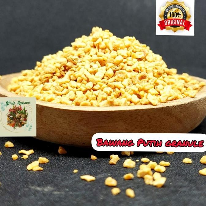 

GARLIC GRANULE / BAWANG PUTIH CACAH - 500GRAM ORIGINAL