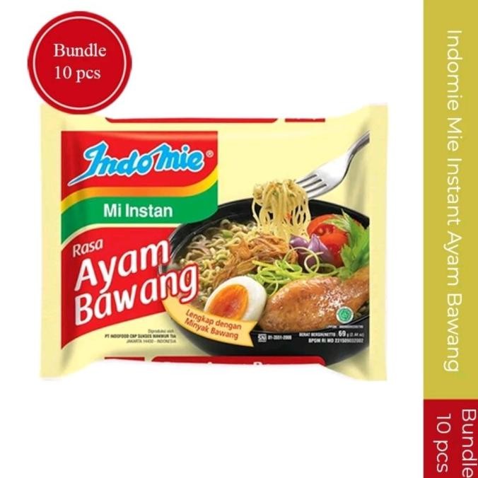 

MIE INDOMIE AYAM BAWANG 10 PCS ORIGINAL