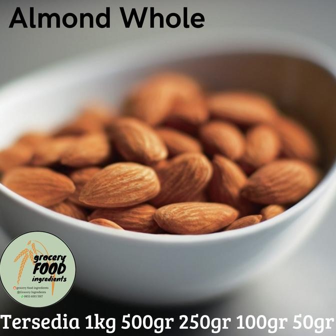 

Almond Natural Whole Berkualitas