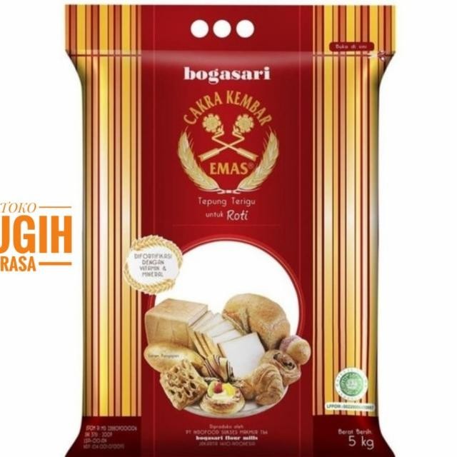 

Tepung Cara Embar Ema Tepung Teru Untu Roti 5G