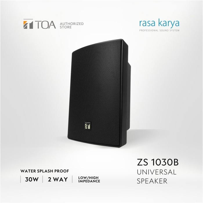 Speaker TOA ZS-1030 ZS1030 B W zs1030b zs1030w 1030b 1030w