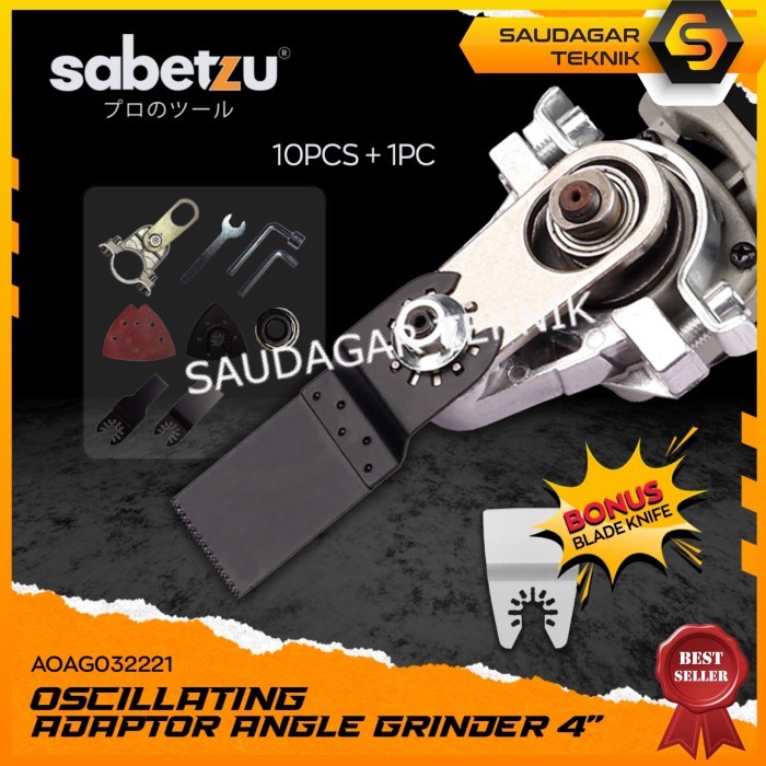 Adaptor Gerinda Oskilasi Adapter Oskilasi Mesin Gerinda Multi Tool Set
