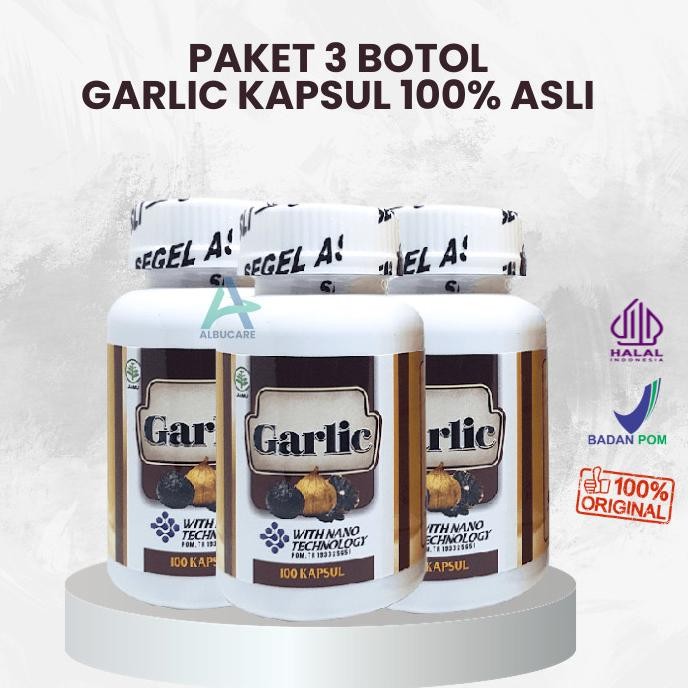 

KAPSUL BAWANG DAYAK KALIMANTAN - KAPSUL BAWANG HITAM - WALATRA GARLIC ORIGINAL